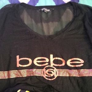 Bebe short sleeved tshirt